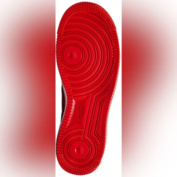 Nike Valentine’s Day Red and White Sneakers size 7Y brand new - Picture 11 of 12